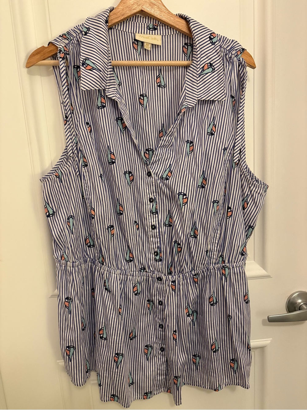 Modcloth Nautical Sailboat Top